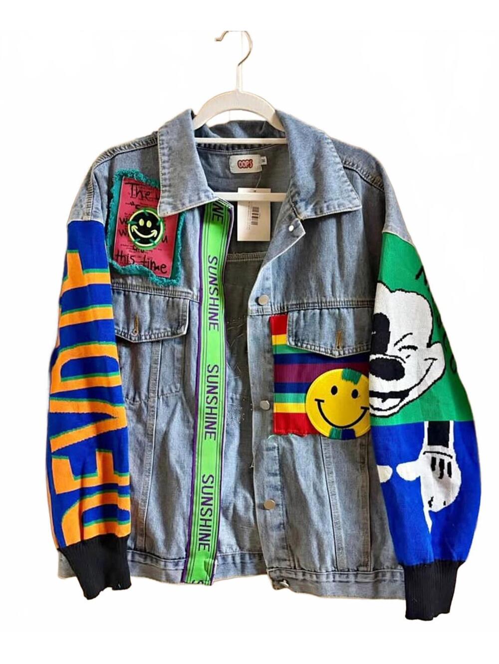 Custom Jean Jacket From a Boutique  New with tags Size M